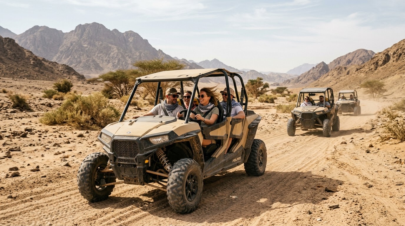 3⛺🏜️Secret of the Desert – Nabq Safari, Bedouin Culture & Seafood Lunch