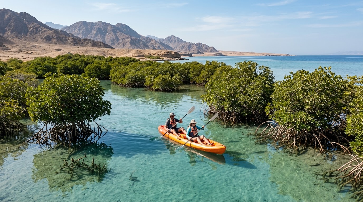 5⛺🏜️Secret of the Desert – Nabq Safari, Bedouin Culture & Seafood Lunch