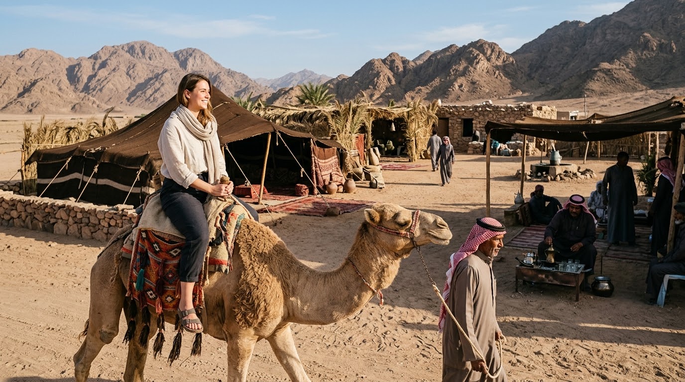 6⛺🏜️Secret of the Desert – Nabq Safari, Bedouin Culture & Seafood Lunch
