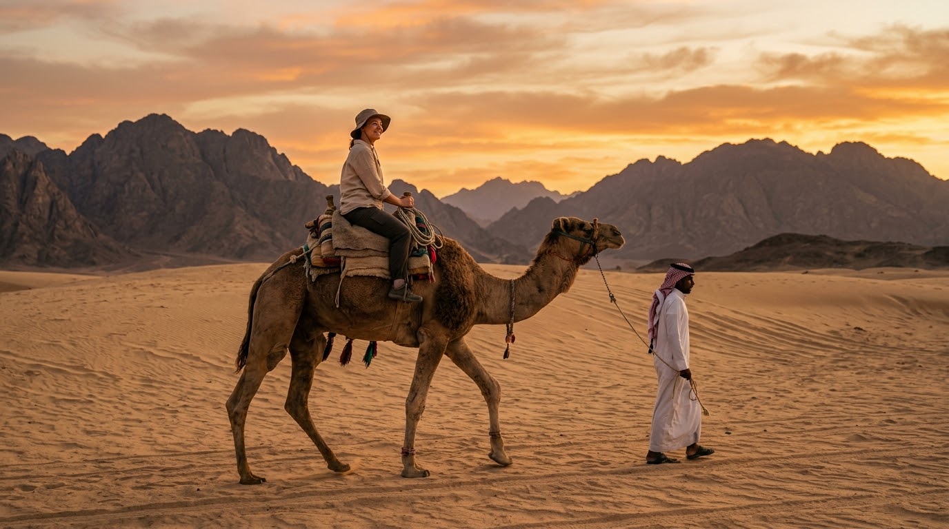7⛺🏜️Secret of the Desert – Nabq Safari, Bedouin Culture & Seafood Lunch