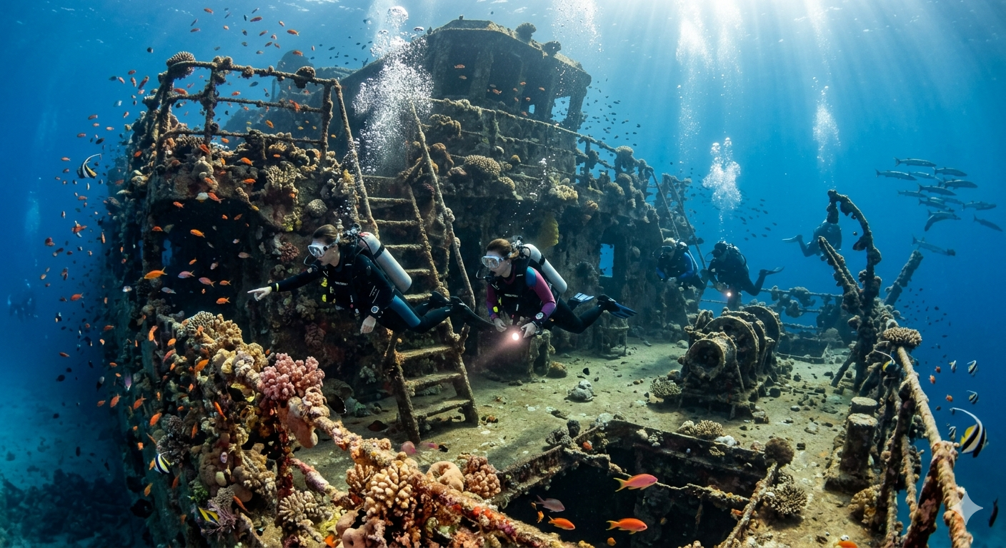 8Sharm El Sheikh – Scufundare la Epava Thistlegorm