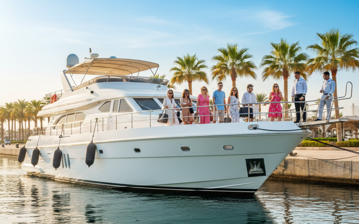 🛥 Całodniowa wycieczka jachtem do Grobowca Dziewicy w Dahab