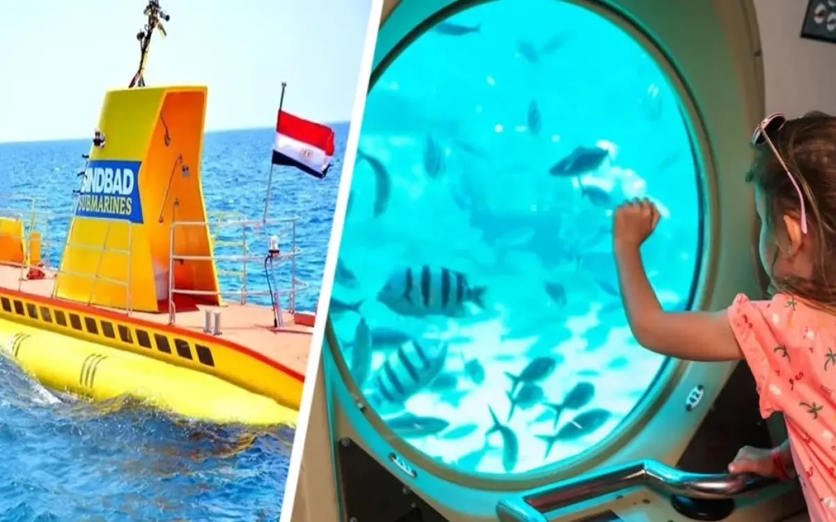 Sindbad Submarine in Hurghada 🌊