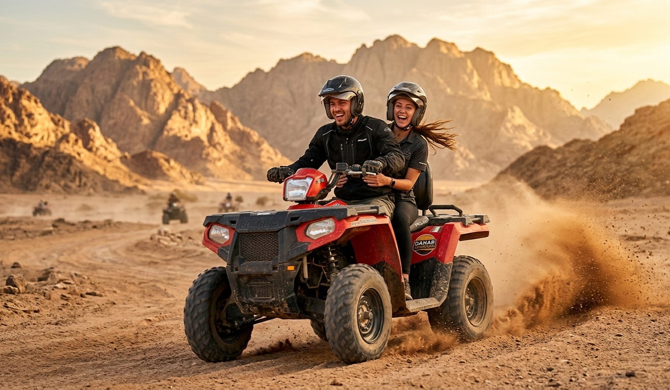 🏜 Safari w Dahab – Quady (ATV) i obóz beduiński