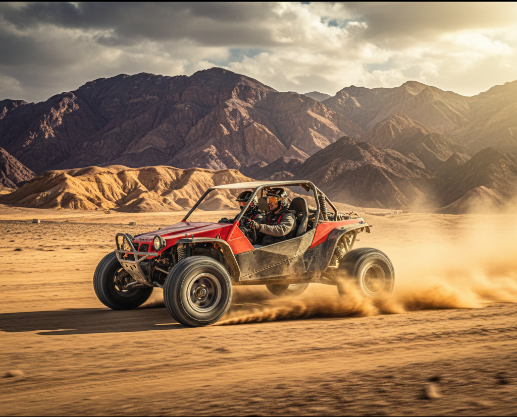 Three Pools & Wadi Genie Beach Buggy Adventure
