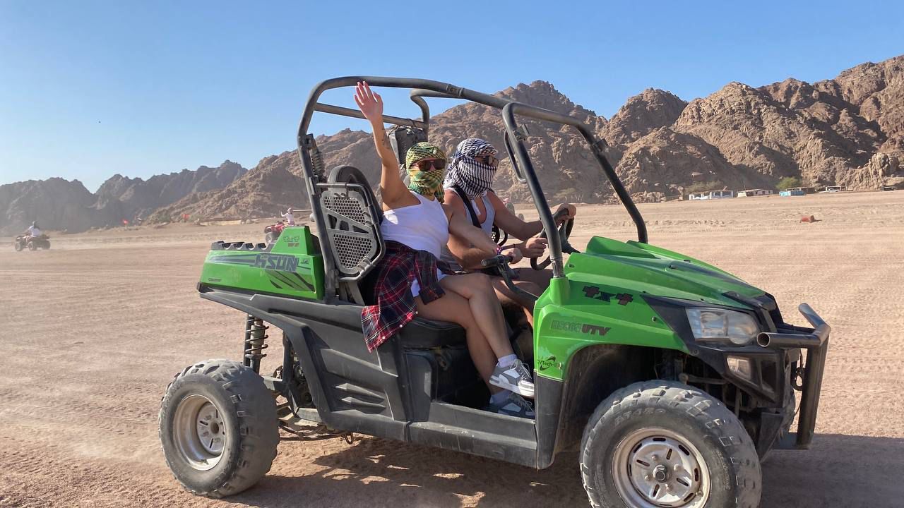 4Buggy Turu — Şarm El Şeyh’ten: Polaris iki ve dört kişilik araçlar!  🏜️🚗💨