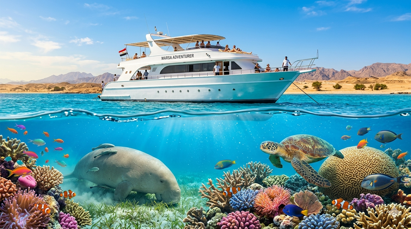 Croazieră la Marsa Mubarak din Marsa Alam