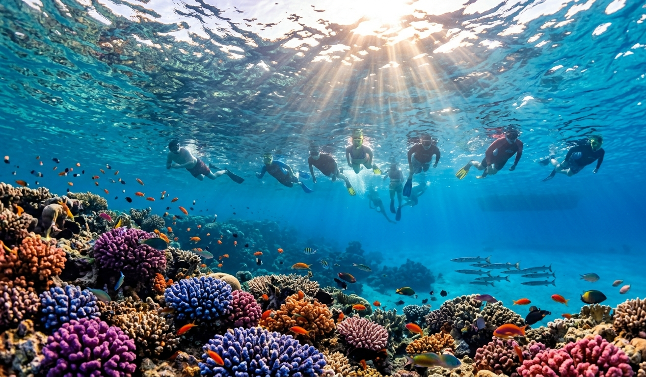 2🌊 Żaglówka Pirates – Rejs do Ras Mohammed i White Island (Sharm El Sheikh)